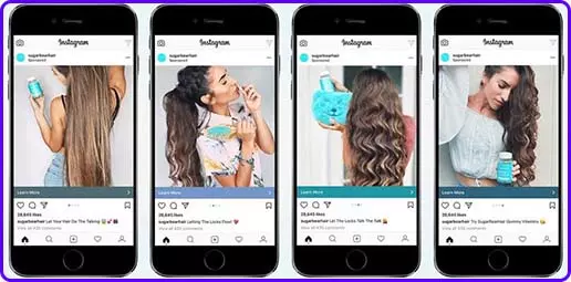 anúncios patrocinados nas redes sociais - font mLabs