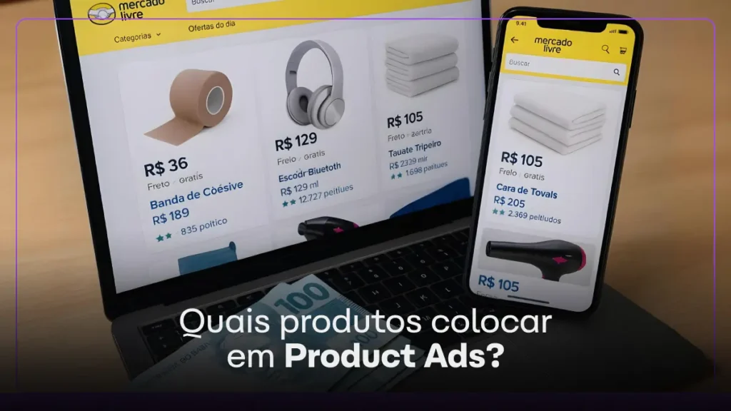 Quais produtos anunciar com Product Ads